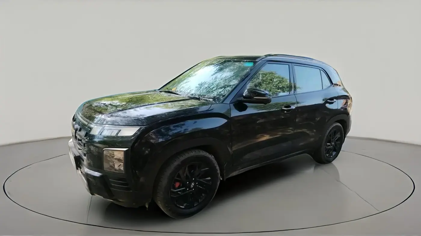 2025 Hyundai Creta SX (O) 1.5 Petrol Knight Edition, Petrol, Manual, 26,853 km, exterior