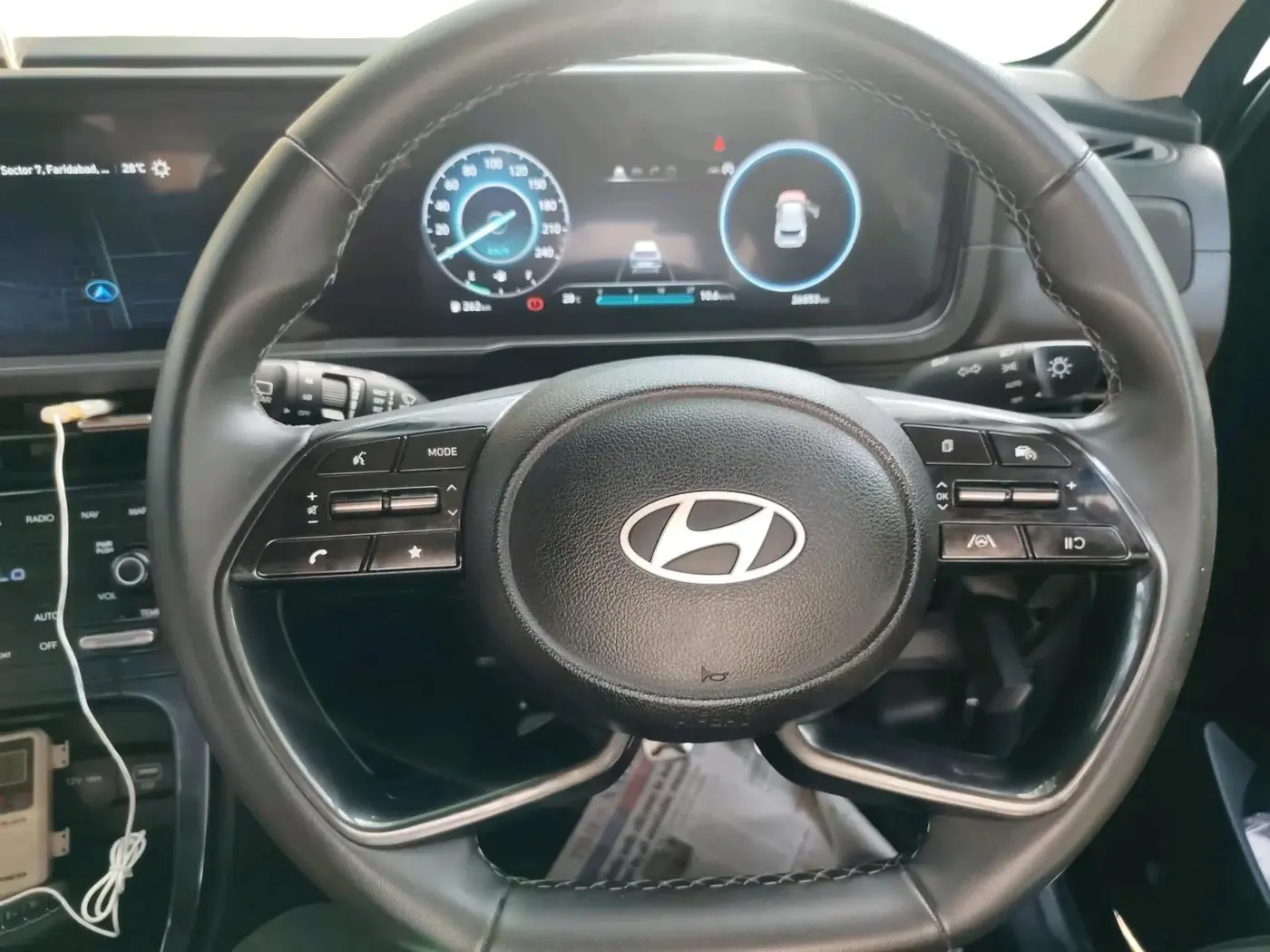 2025 Hyundai Creta SX (O) 1.5 Petrol Knight Edition, Petrol, Manual, 26,853 km, interior