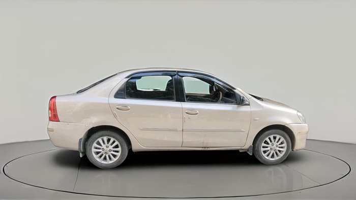 2011 Toyota Etios V, Petrol, Manual, 50,563 km, exterior
