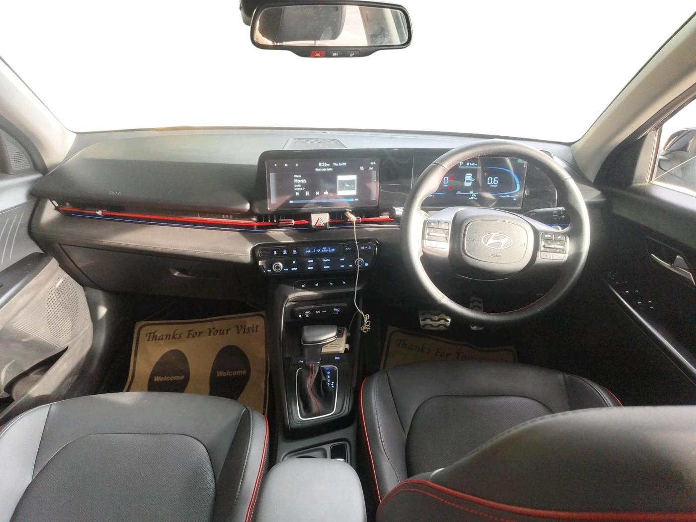2024 Hyundai Verna SX (O) 1.5 TURBO PETROL DCT, Petrol, Automatic, 6,341 km, interior