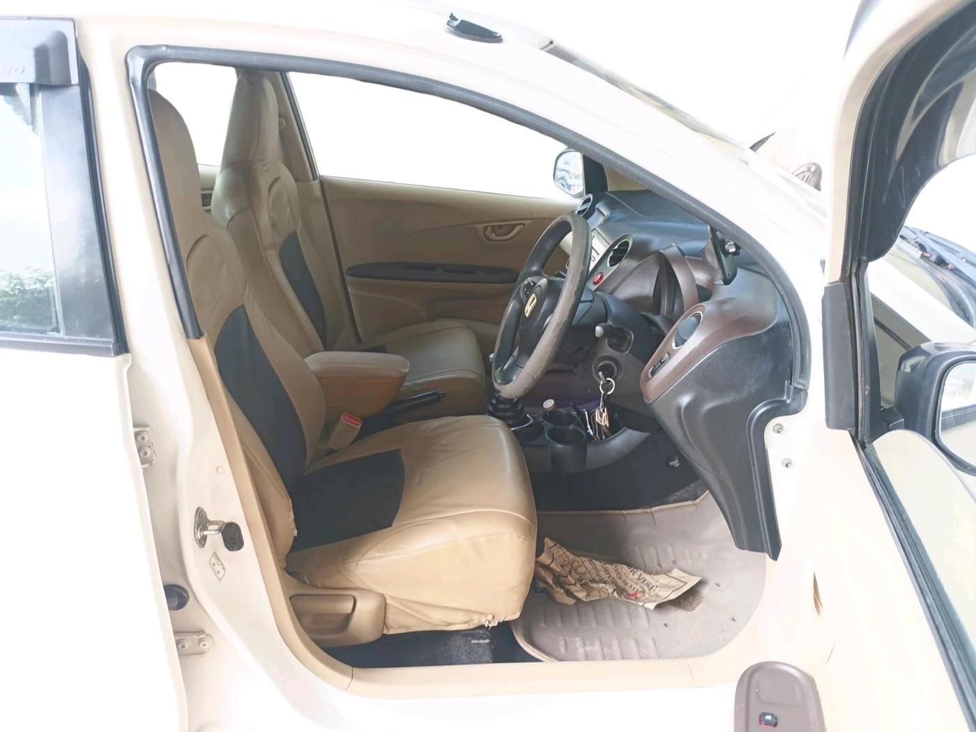 2012 Honda Brio S MT, Petrol, Manual, 69,689 km, interior