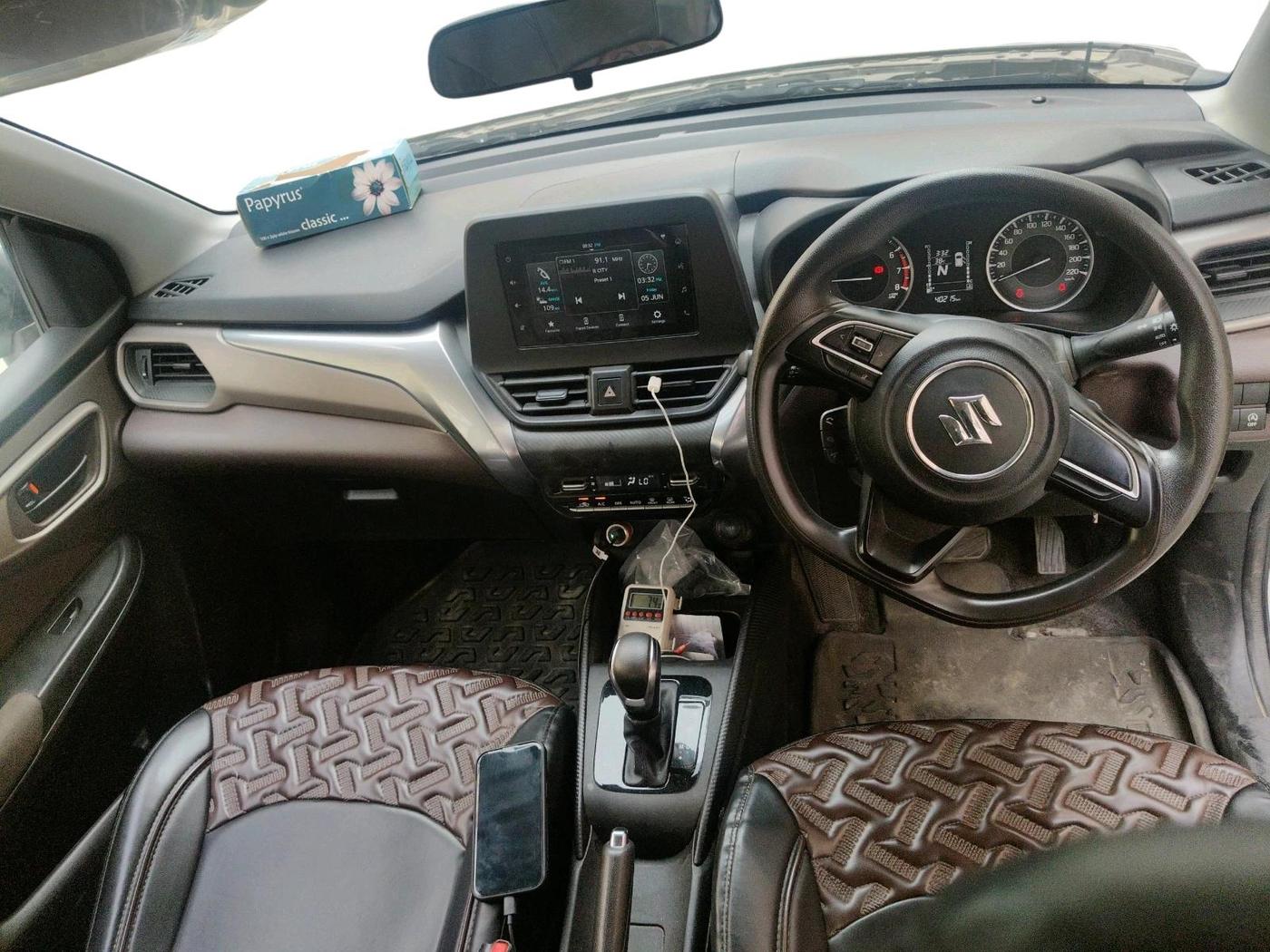 2023 Maruti FRONX DELTA PLUS 1.2L AGS, Petrol, Automatic, 40,215 km, interior