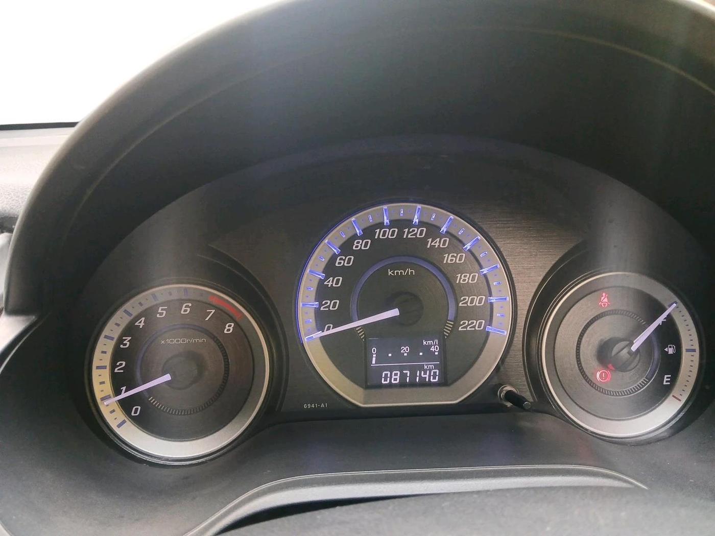 2012 Honda City 1.5L I-VTEC V MT, CNG, Manual, 88,000 km, interior