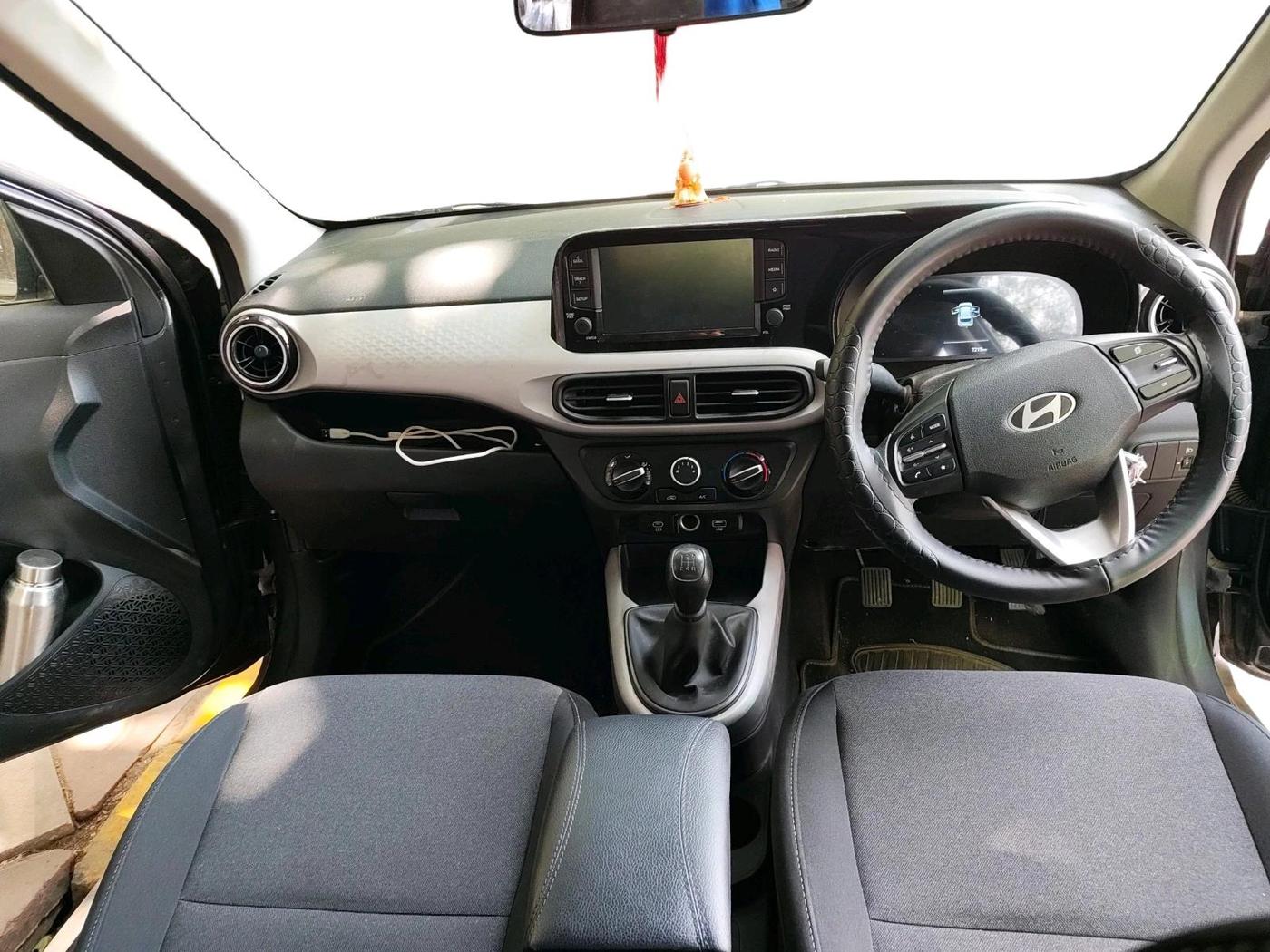 2023 Hyundai EXTER S 1.2 MT, Petrol, Manual, 7,215 km, interior