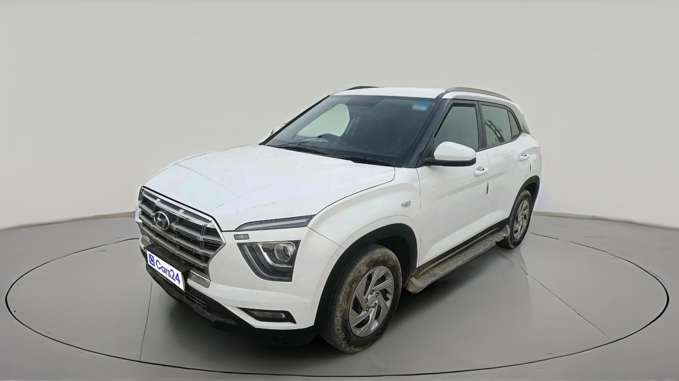 2022 Hyundai Creta E 1.5 PETROL, Petrol, Manual, 22,957 km, exterior
