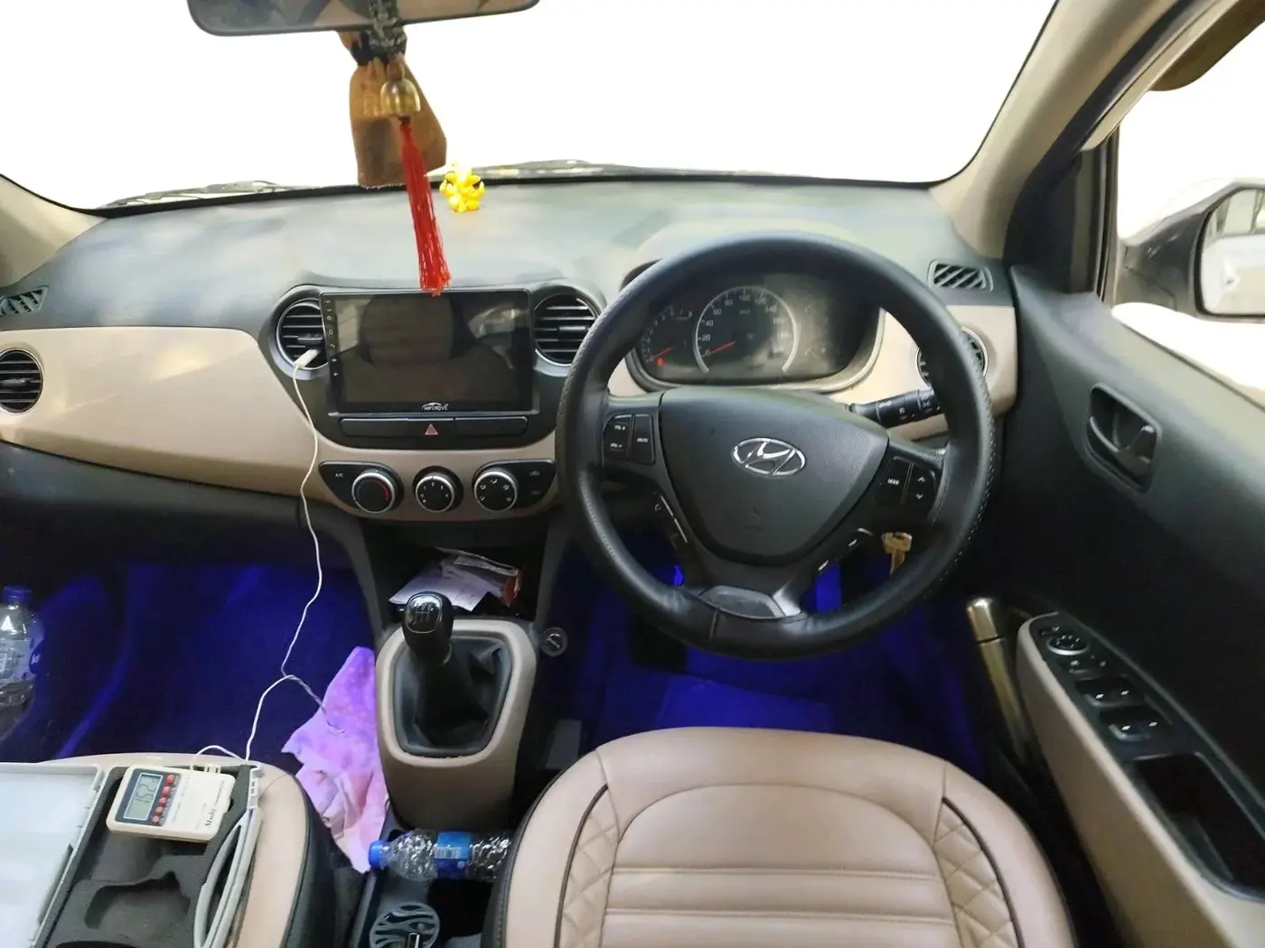 2017 Hyundai Grand i10 MAGNA 1.2 KAPPA VTVT, CNG, Manual, 29,318 km, interior