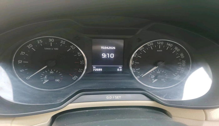 2017 Skoda Octavia 2.0 TDI CR STYLE PLUS AT, Diesel, Automatic, 72,689 km, interior