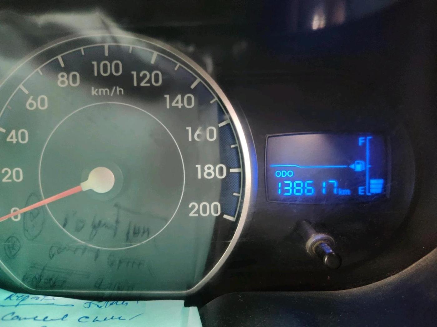 2013 Hyundai i10 MAGNA 1.1, CNG, Manual, 1,38,617 km, interior