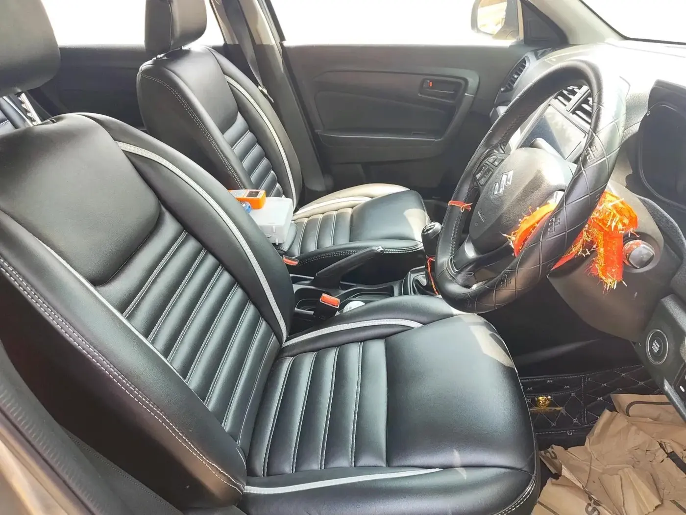 2021 Maruti Vitara Brezza VXI, Petrol, Manual, 71,947 km, interior