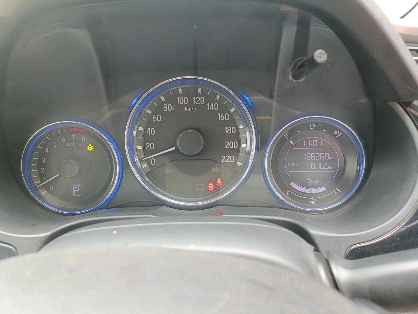 2014 Honda City 1.5L I-VTEC SV CVT, Petrol, Automatic, 1,26,268 km, interior