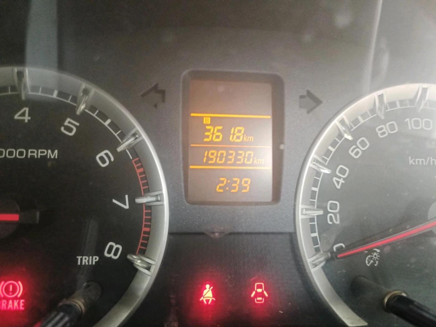 2011 Maruti Swift VXI, Petrol, Manual, 1,90,330 km, interior