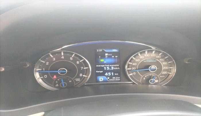 2019 Maruti Ciaz DELTA AT 1.5 SHVS PETROL, Petrol, Automatic, 1,02,315 km, interior