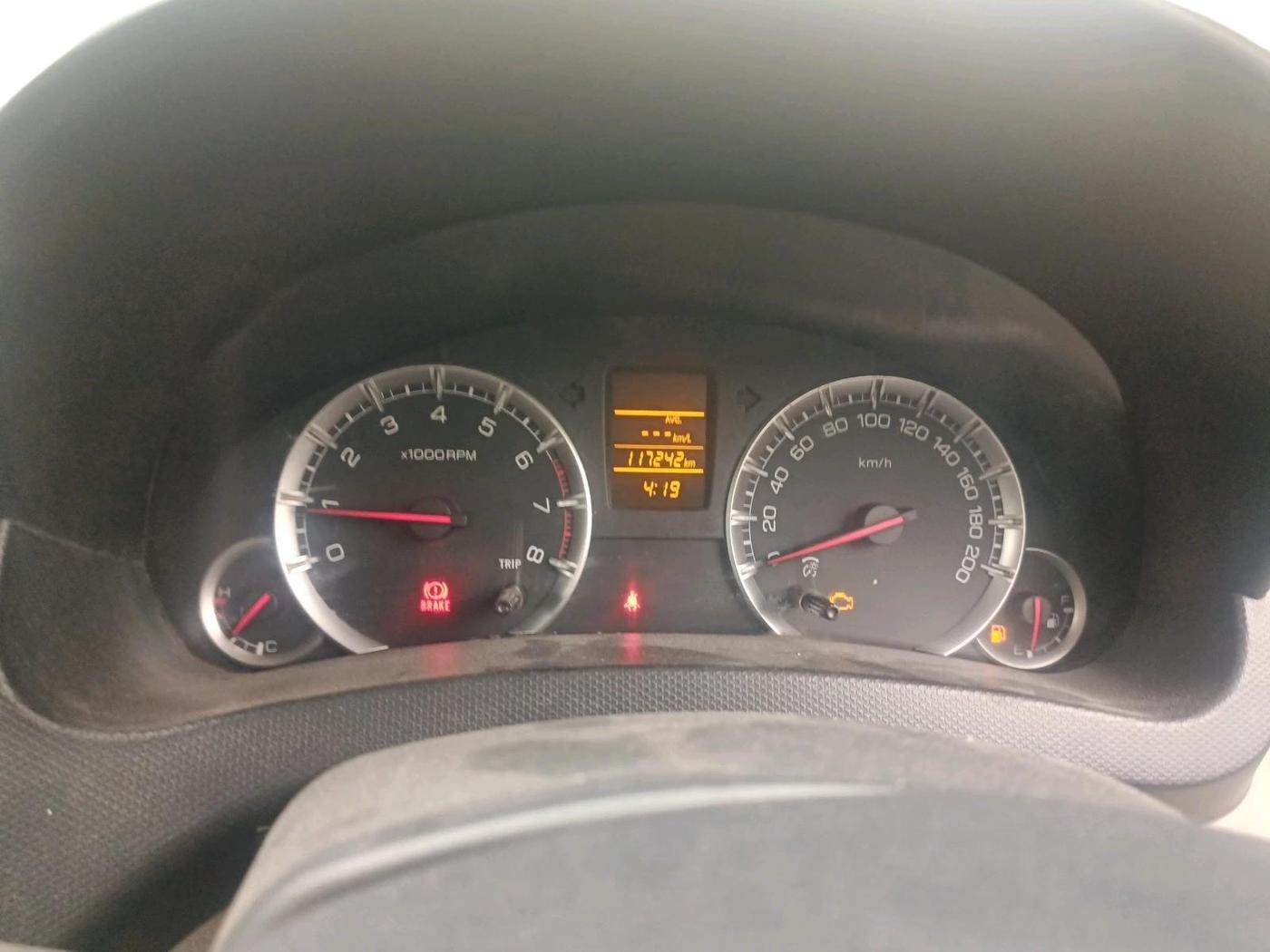 2013 Maruti Swift Dzire VXI, CNG, Manual, 1,17,242 km, interior