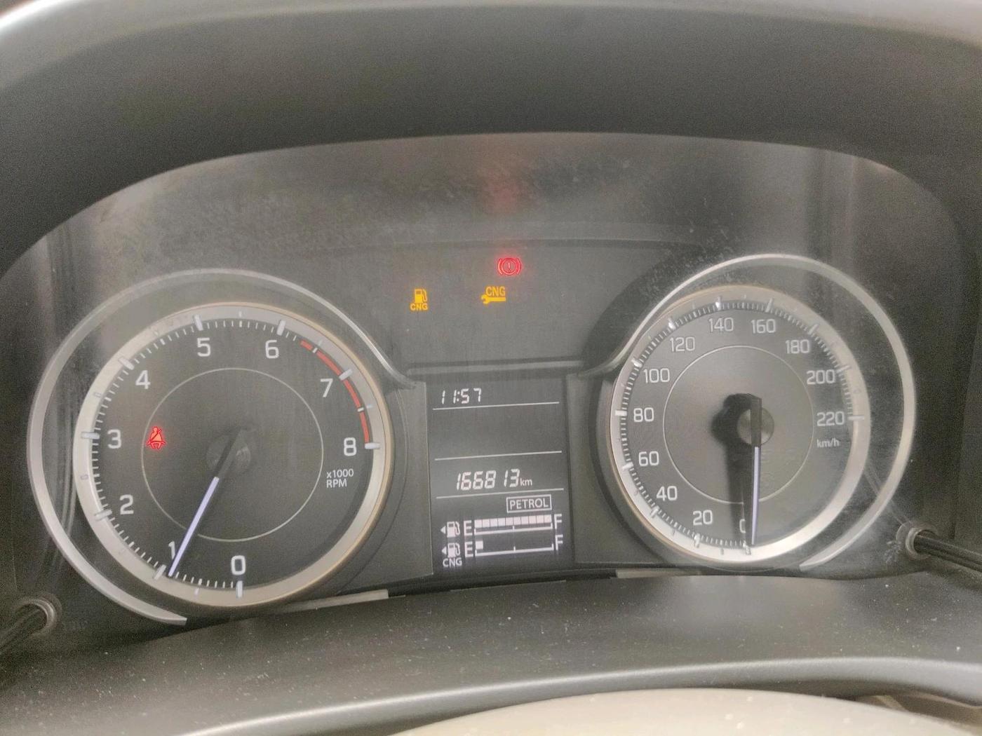 2021 Maruti Ertiga VXI CNG, CNG, Manual, 1,66,813 km, interior