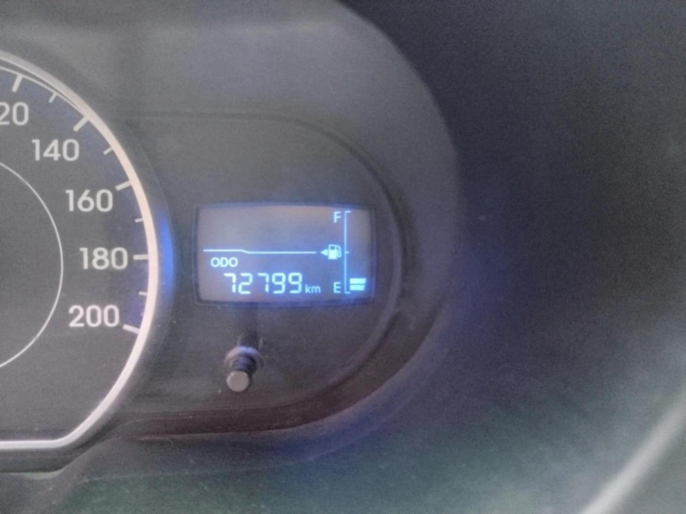 2012 Hyundai i10 MAGNA 1.2, Petrol, Manual, 72,799 km, interior