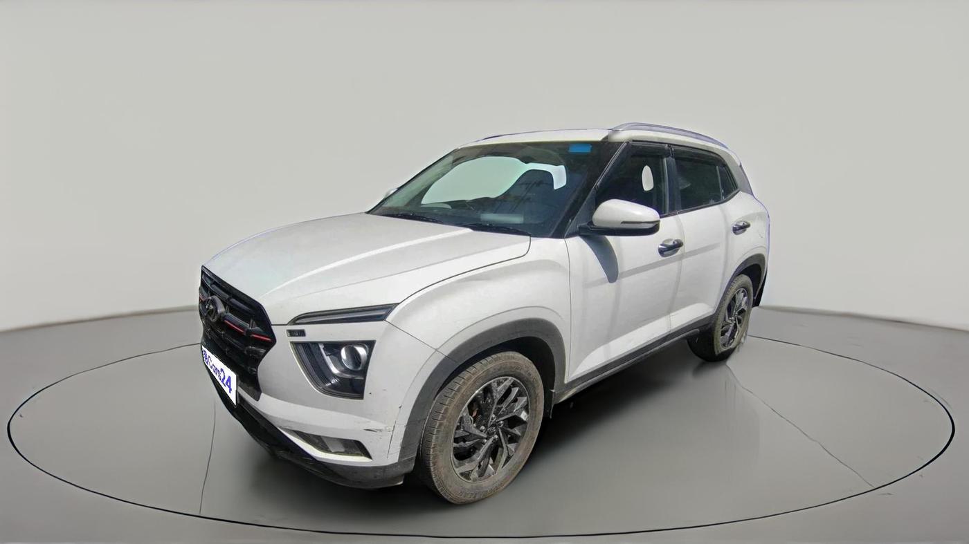 2021 Hyundai Creta E 1.5 PETROL, Petrol, Manual, 40,947 km, exterior