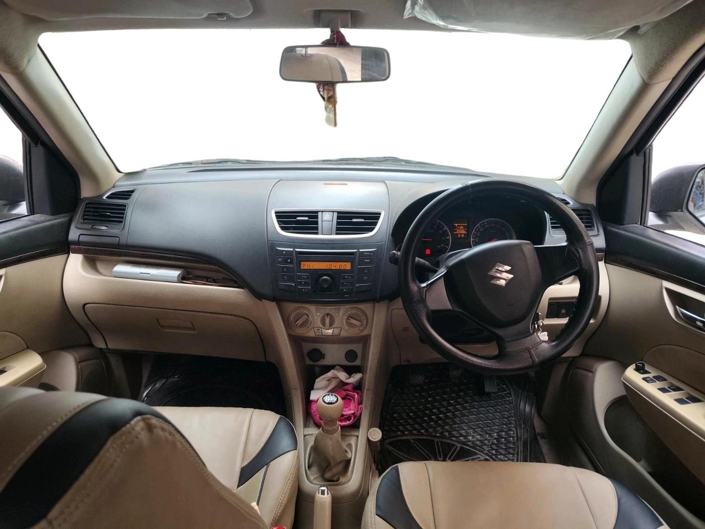 2014 Maruti Swift Dzire VXI, Petrol, Manual, 44,400 km, interior