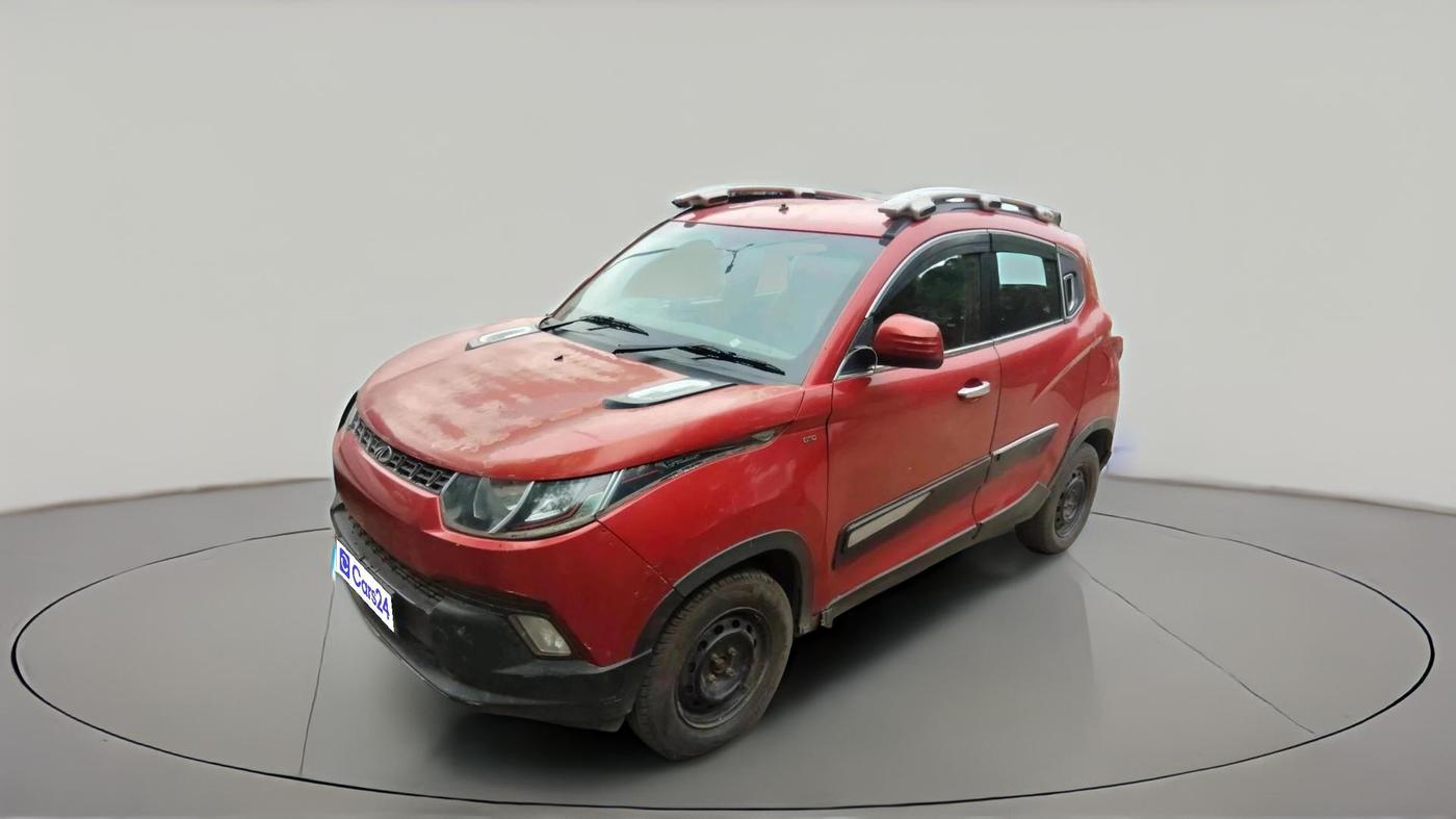 2016 Mahindra Kuv100 K4 6 STR, Petrol, Manual, 75,366 km, exterior
