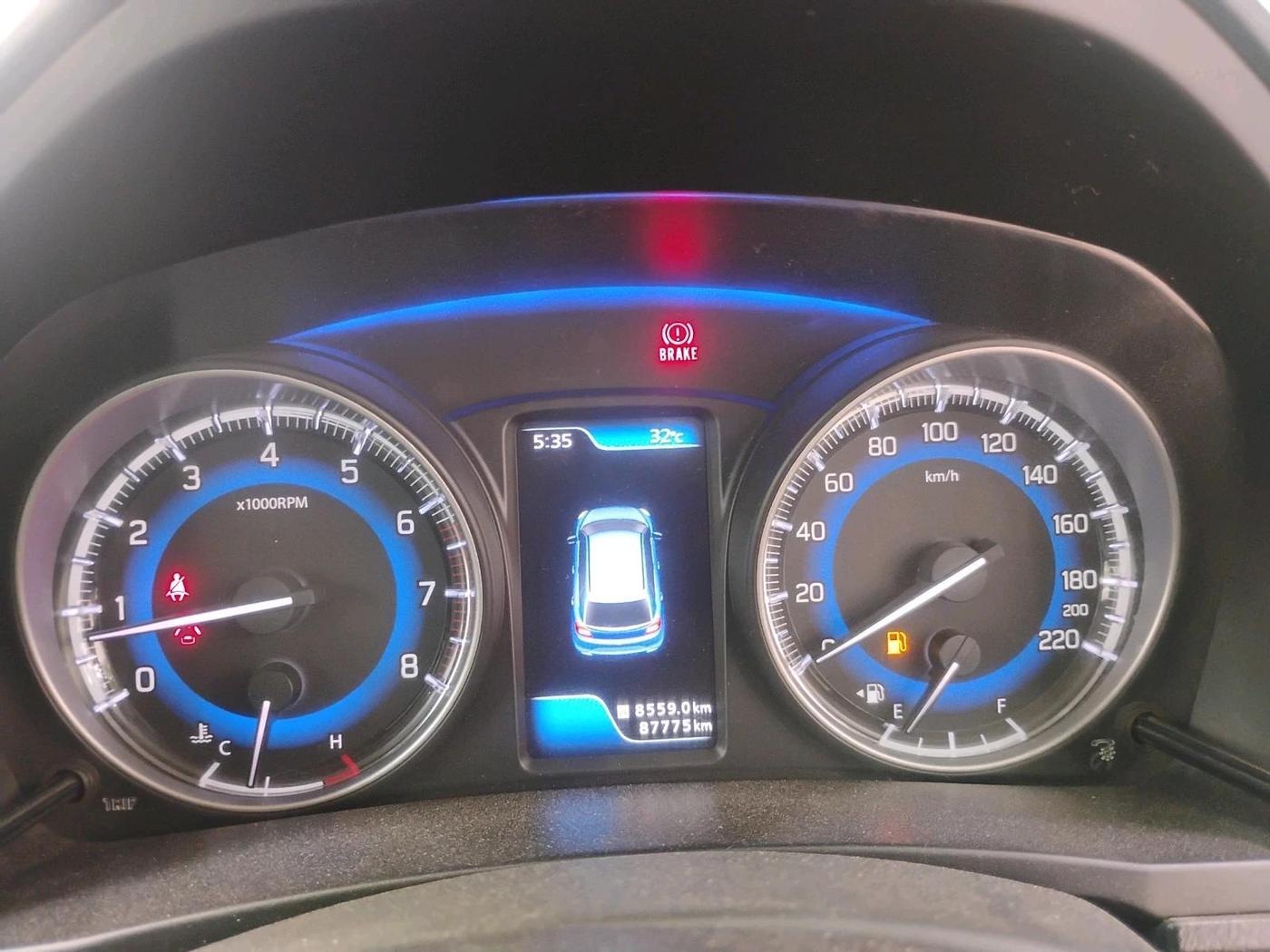 2018 Maruti Baleno ALPHA PETROL 1.2, Petrol, Manual, 87,775 km, interior