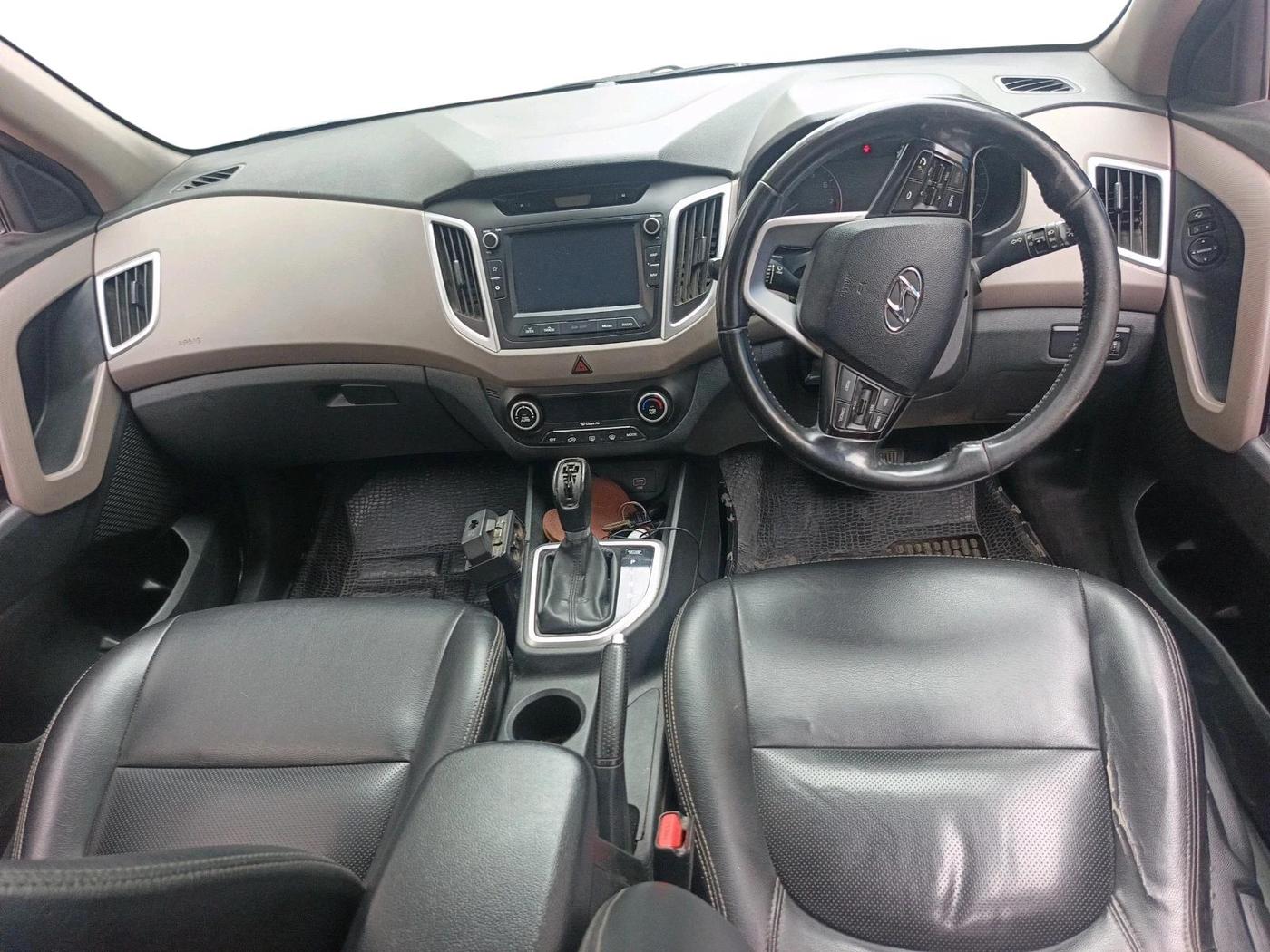 2018 Hyundai Creta SX AT 1.6 PETROL, Petrol, Automatic, 72,312 km, interior