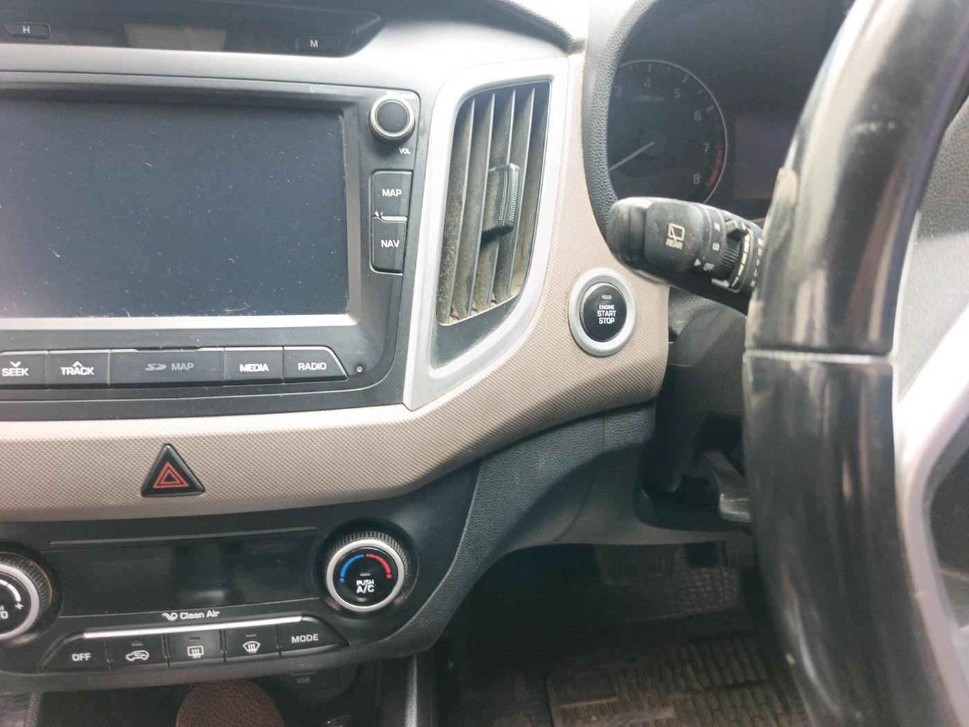 2018 Hyundai Creta SX AT 1.6 PETROL, Petrol, Automatic, 72,312 km, interior