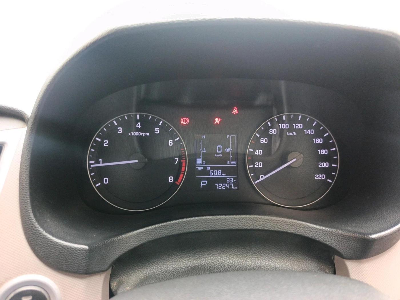 2018 Hyundai Creta SX AT 1.6 PETROL, Petrol, Automatic, 72,312 km, interior