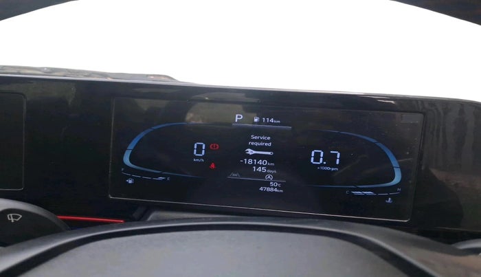 2023 Hyundai Verna SX (O) 1.5 TURBO PETROL DCT, Petrol, Automatic, 47,884 km, interior