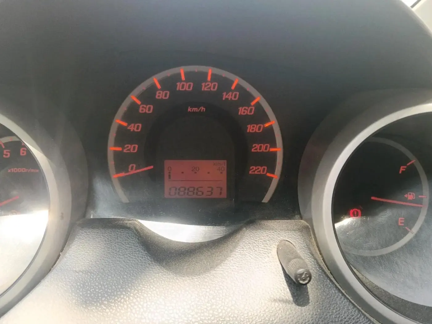 2012 Honda Jazz 1.2L I-VTEC X, Petrol, Manual, 88,637 km, interior