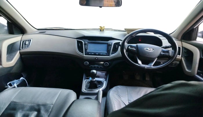 2017 Hyundai Creta SX PLUS 1.6 PETROL, CNG, Manual, 1,01,679 km, interior