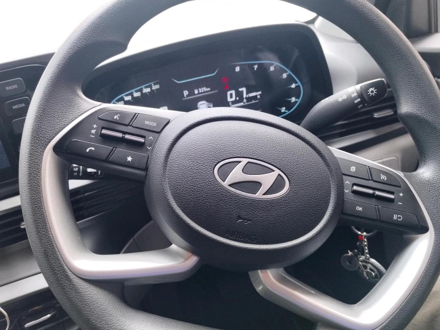 2024 Hyundai NEW I20 SPORTZ 1.2 IVT, Petrol, Automatic, 23,214 km, interior