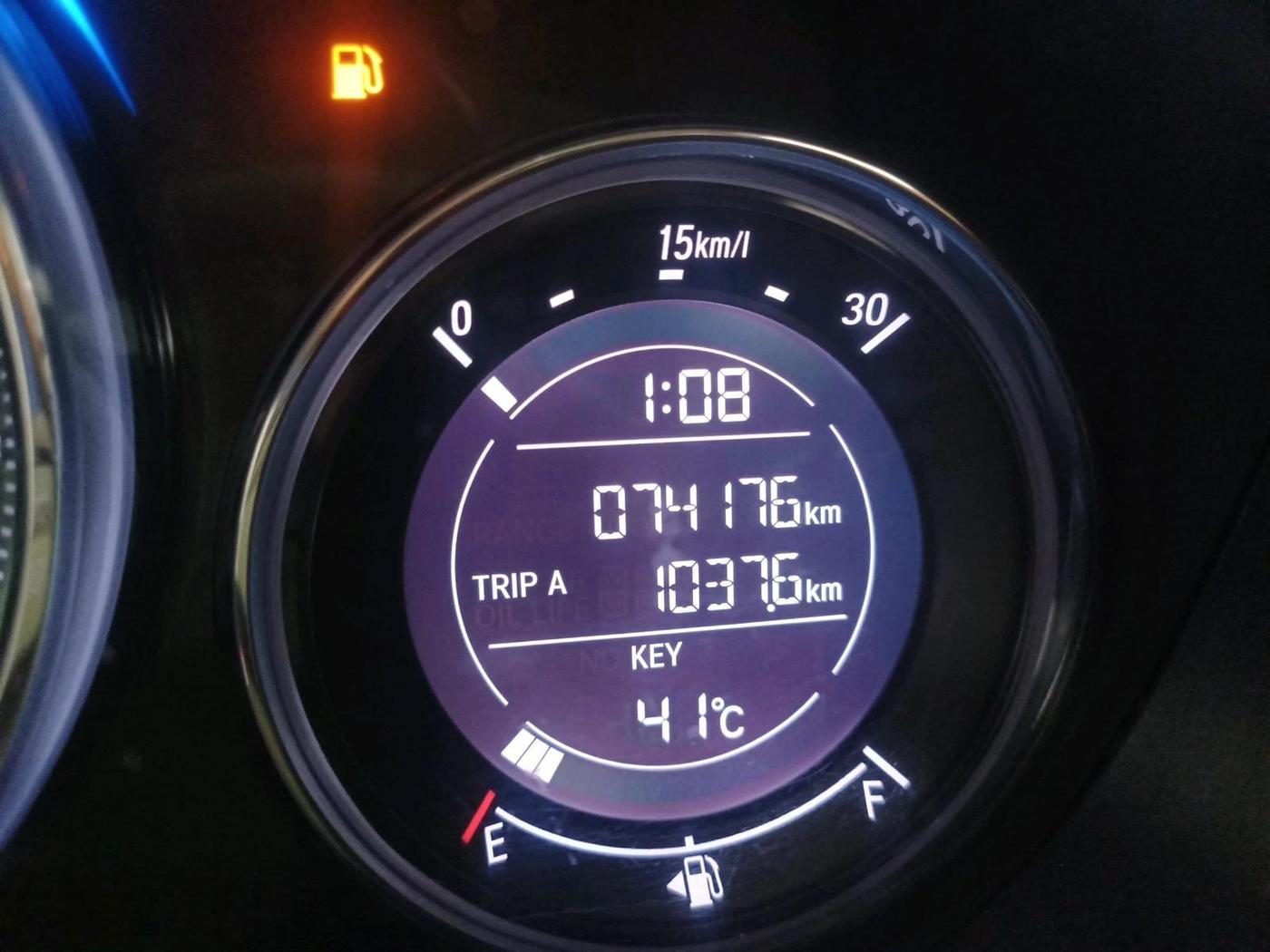 2018 Honda City 1.5L I-VTEC V MT, CNG, Manual, 74,176 km, interior