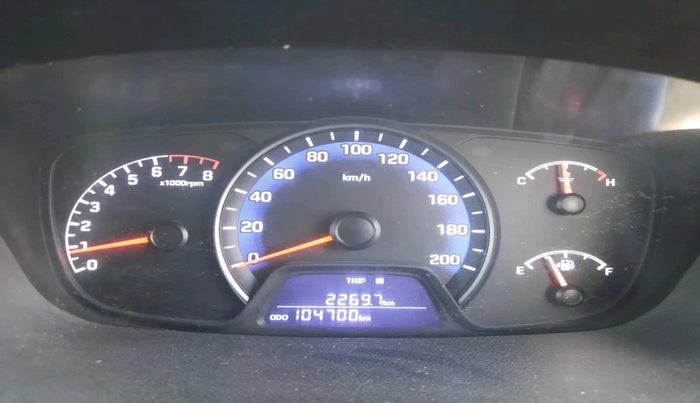 2018 Hyundai Xcent E+, CNG, Manual, 1,04,700 km, interior