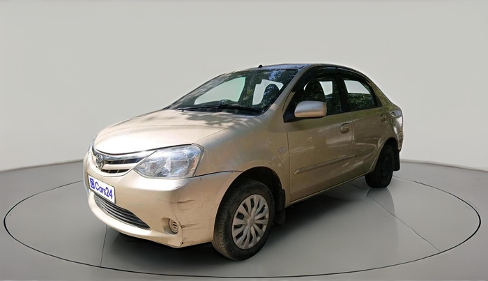 2011 Toyota Etios G, CNG, Manual, 1,14,355 km, exterior
