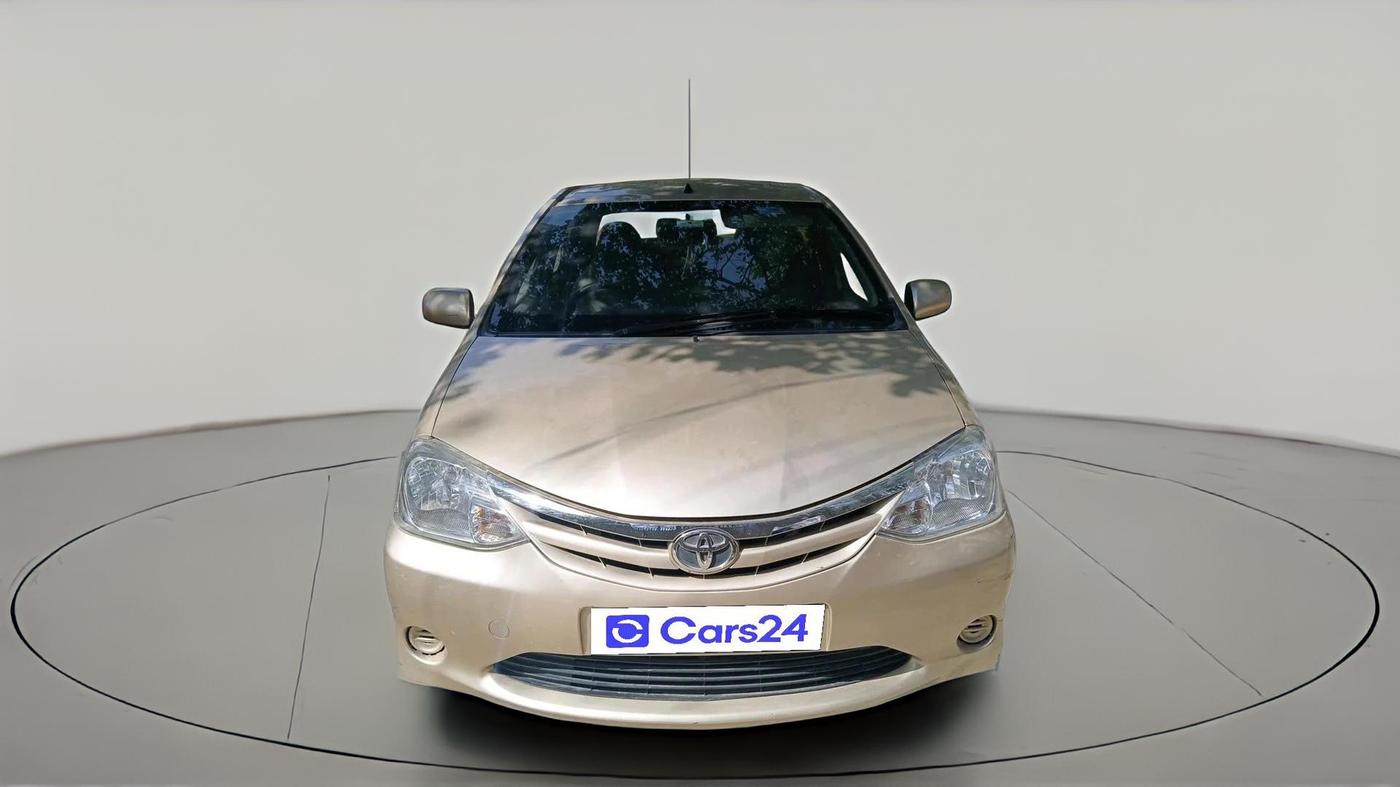 2011 Toyota Etios G, CNG, Manual, 1,14,355 km, exterior