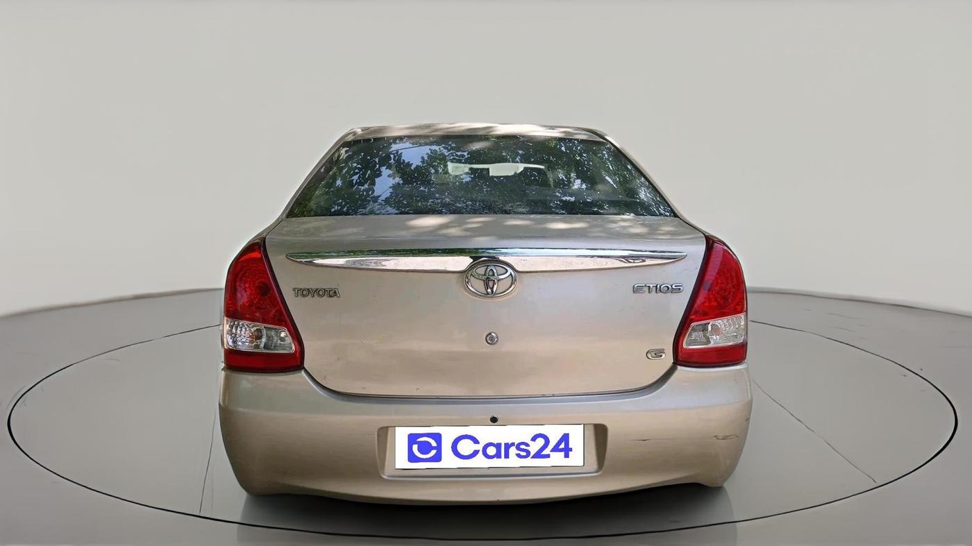 2011 Toyota Etios G, CNG, Manual, 1,14,355 km, exterior