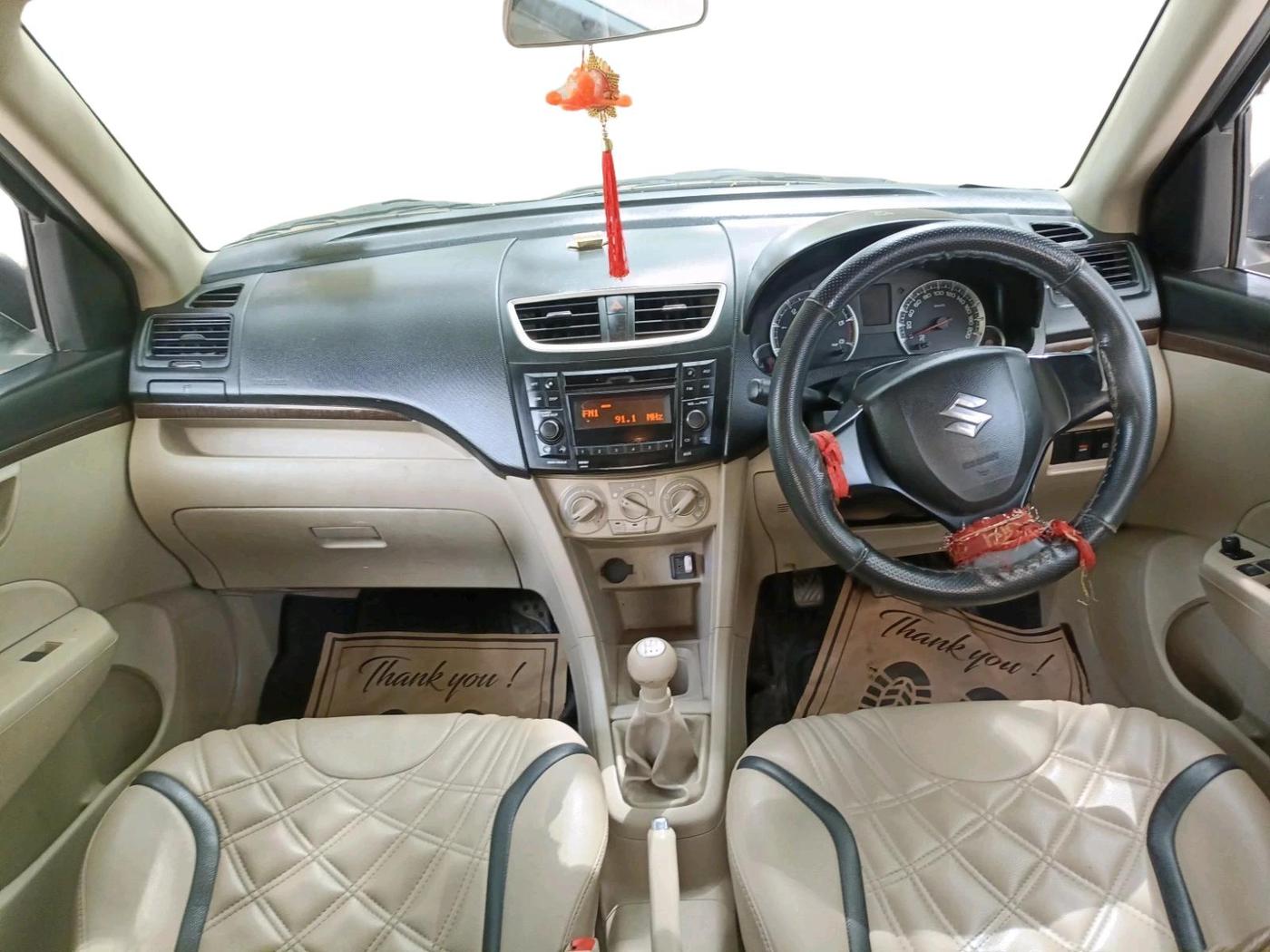 2017 Maruti Dzire VDI, Diesel, Manual, 1,08,586 km, interior