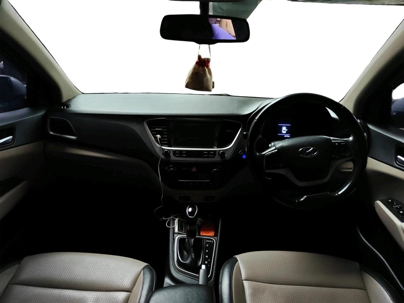 2018 Hyundai Verna 1.6 VTVT SX (O) AT, Petrol, Automatic, 63,170 km, interior
