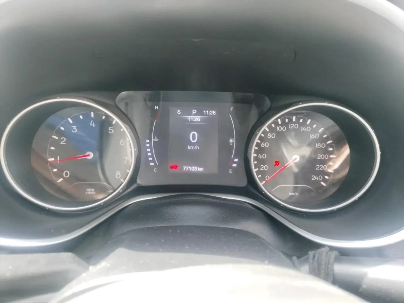 2018 Jeep Compass LIMITED 1.4 PETROL AT, Petrol, Automatic, 77,103 km, interior