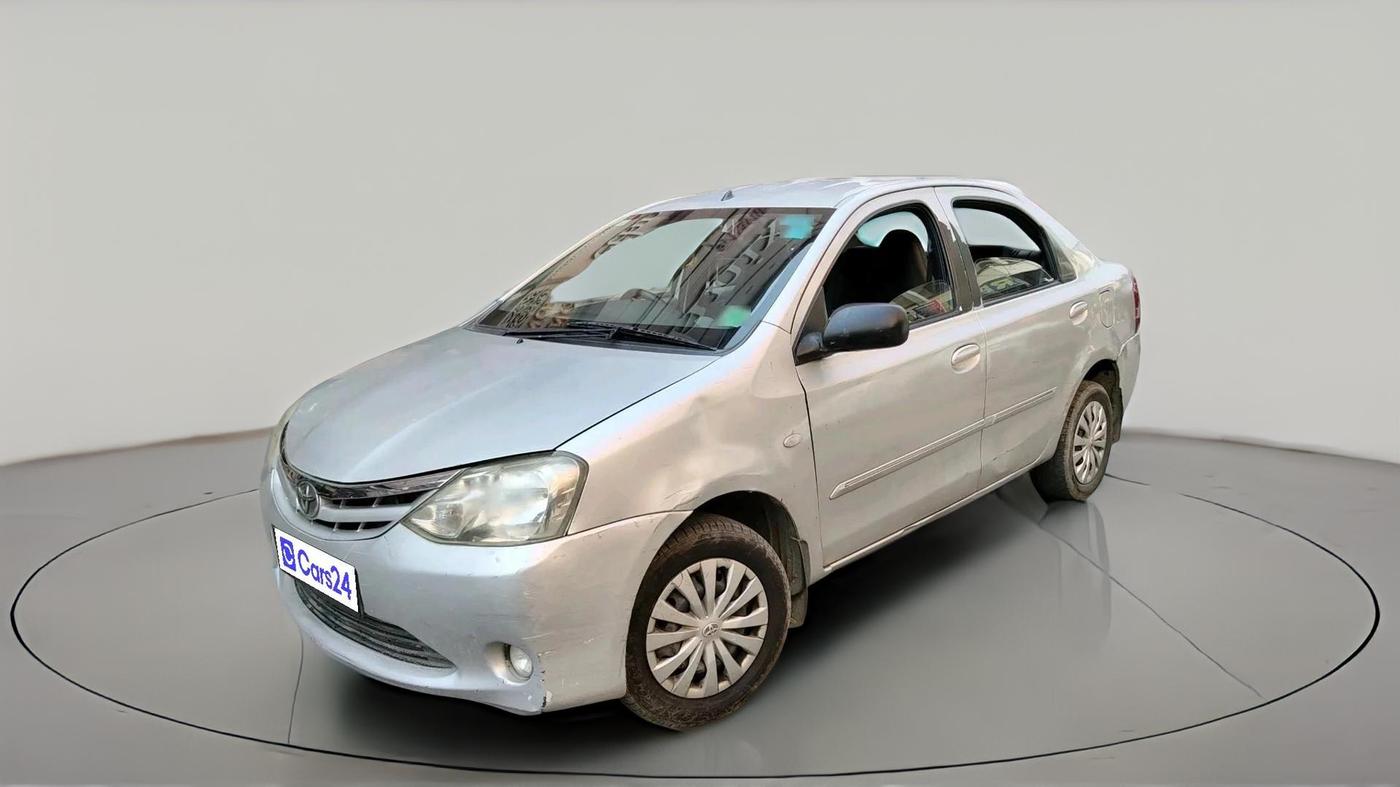 2011 Toyota Etios G, Petrol, Manual, 1,01,822 km, exterior