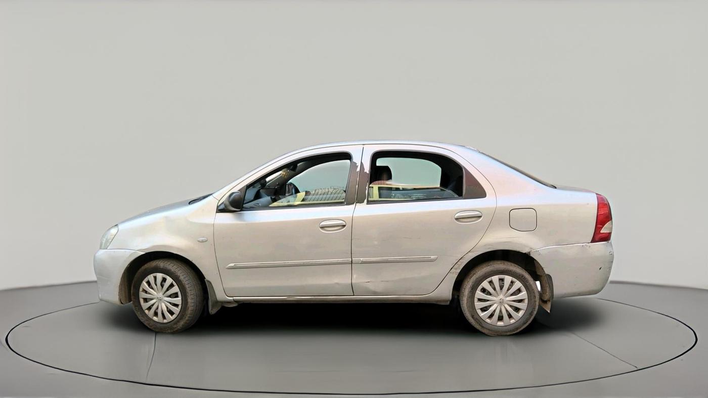 2011 Toyota Etios G, Petrol, Manual, 1,01,822 km, exterior