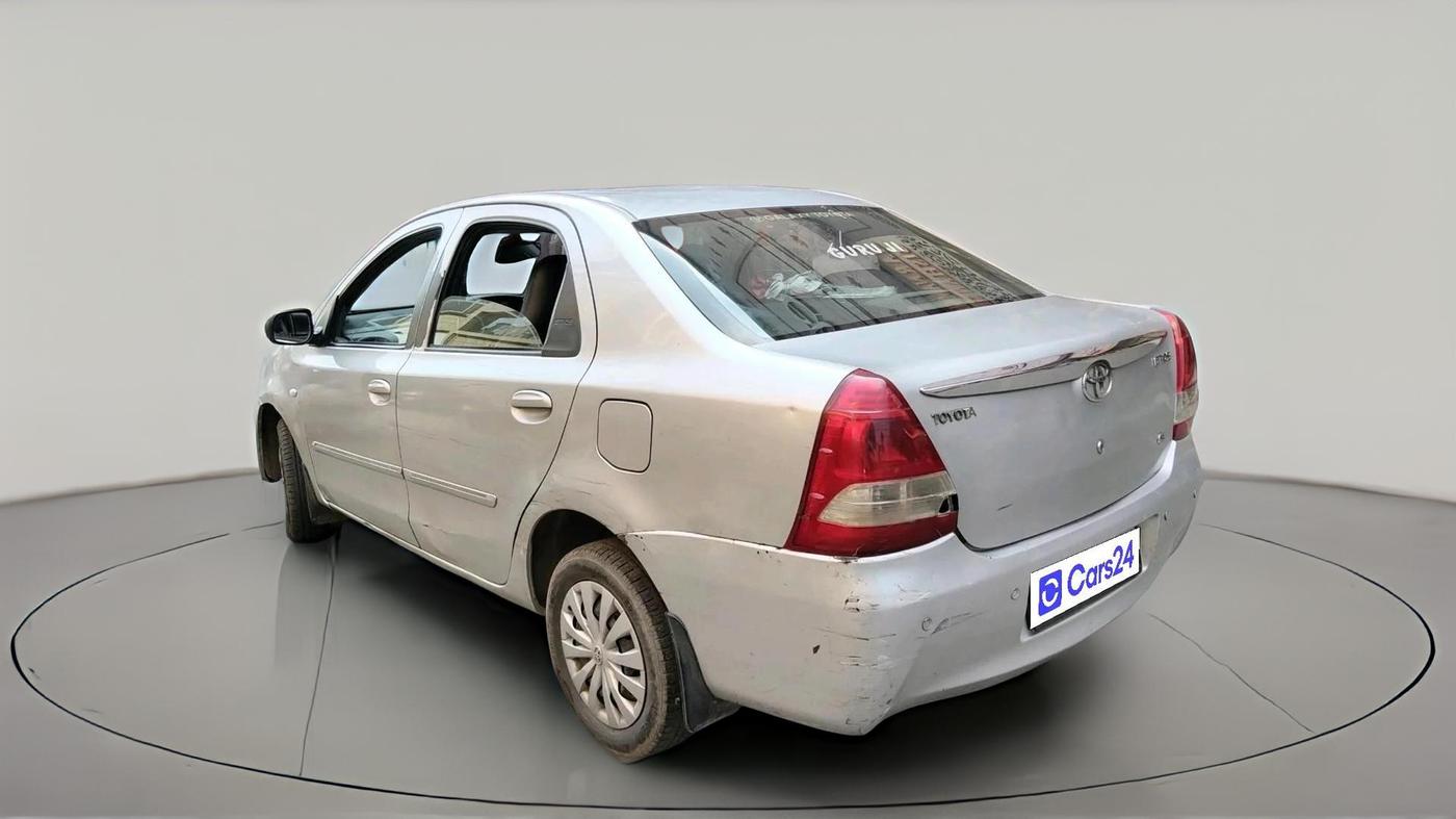 2011 Toyota Etios G, Petrol, Manual, 1,01,822 km, exterior