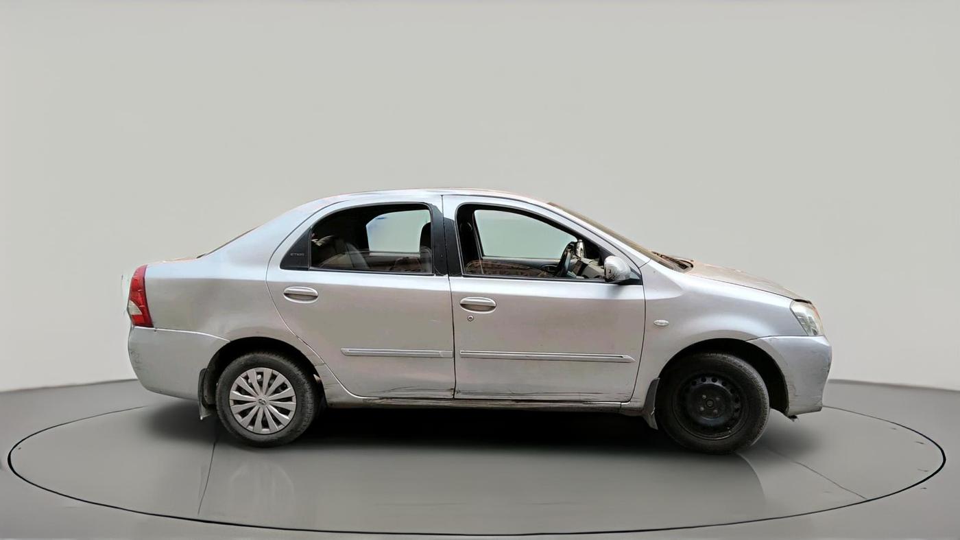 2011 Toyota Etios G, Petrol, Manual, 1,01,822 km, exterior
