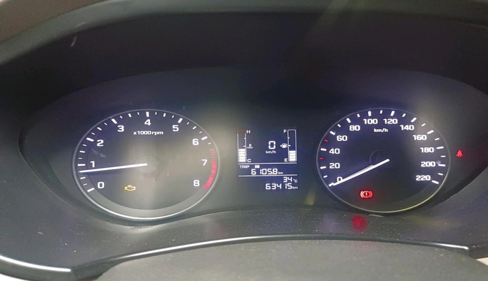 2017 Hyundai Elite i20 ASTA 1.2, Petrol, Manual, 63,415 km, interior