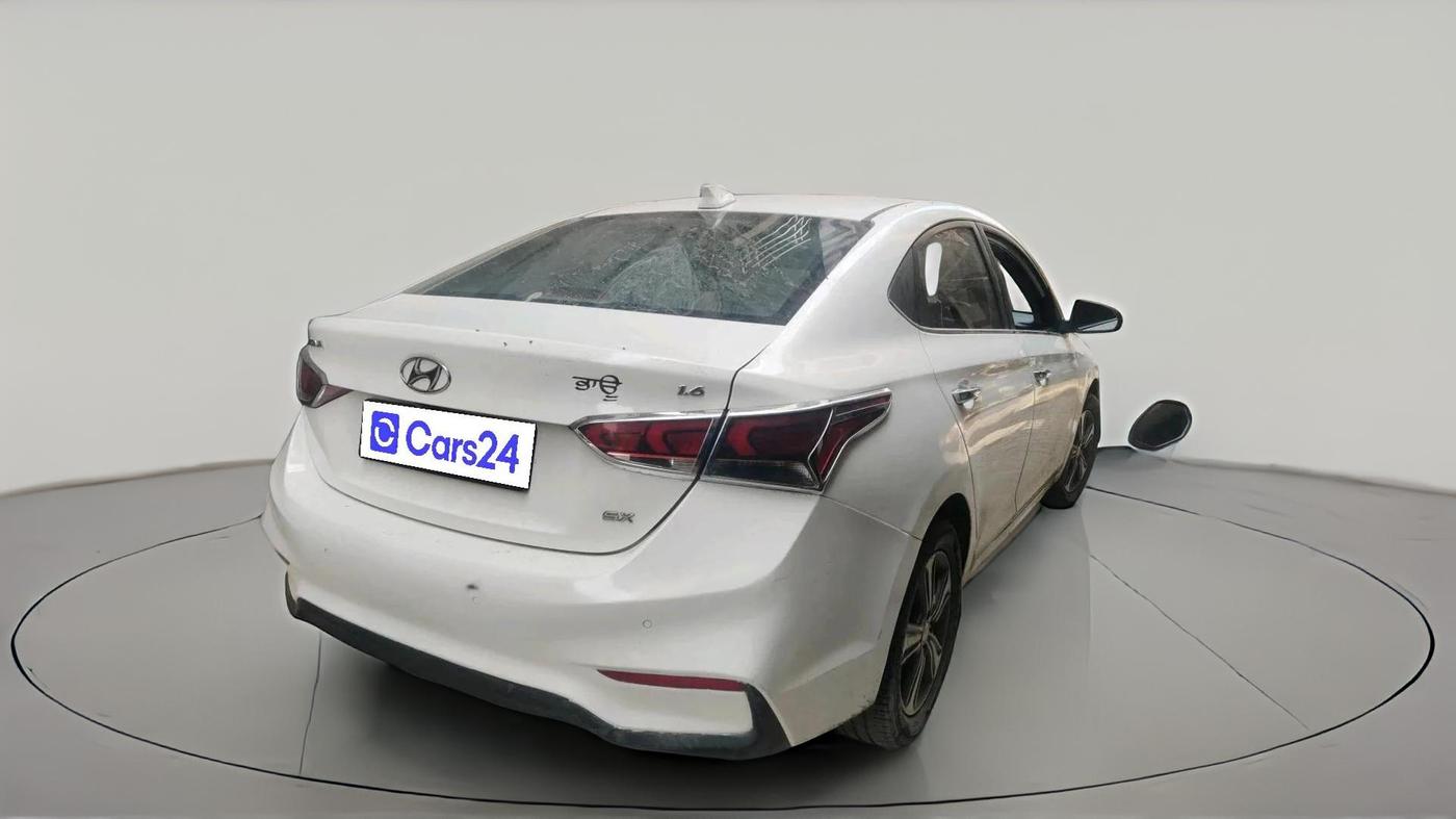 2019 Hyundai Verna 1.6 VTVT SX + AT, Petrol, Automatic, 86,731 km, exterior