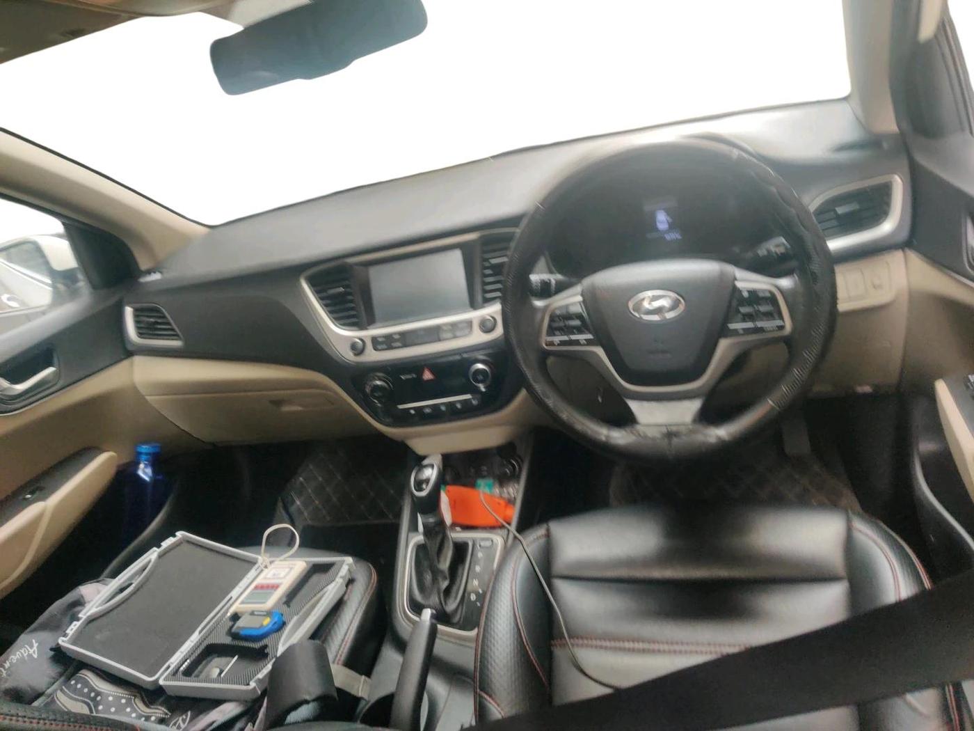 2019 Hyundai Verna 1.6 VTVT SX + AT, Petrol, Automatic, 86,731 km, interior