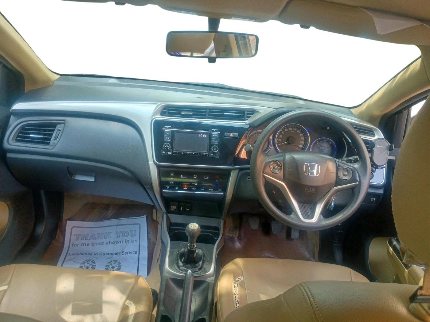 2016 Honda City 1.5L I-VTEC V MT, Petrol, Manual, 97,159 km, interior
