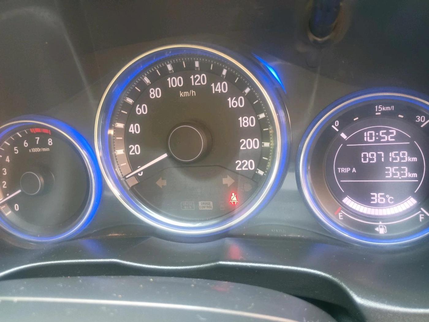 2016 Honda City 1.5L I-VTEC V MT, Petrol, Manual, 97,159 km, interior