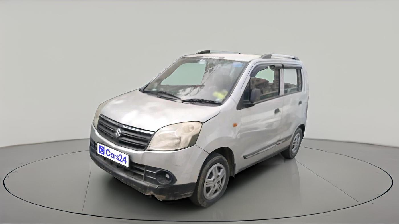 2012 Maruti Wagon R 1.0 LXI, CNG, Manual, 1,14,087 km, exterior