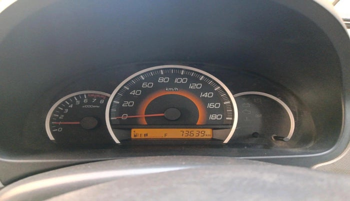 2013 Maruti Wagon R 1.0 VXI, CNG, Manual, 73,639 km, interior
