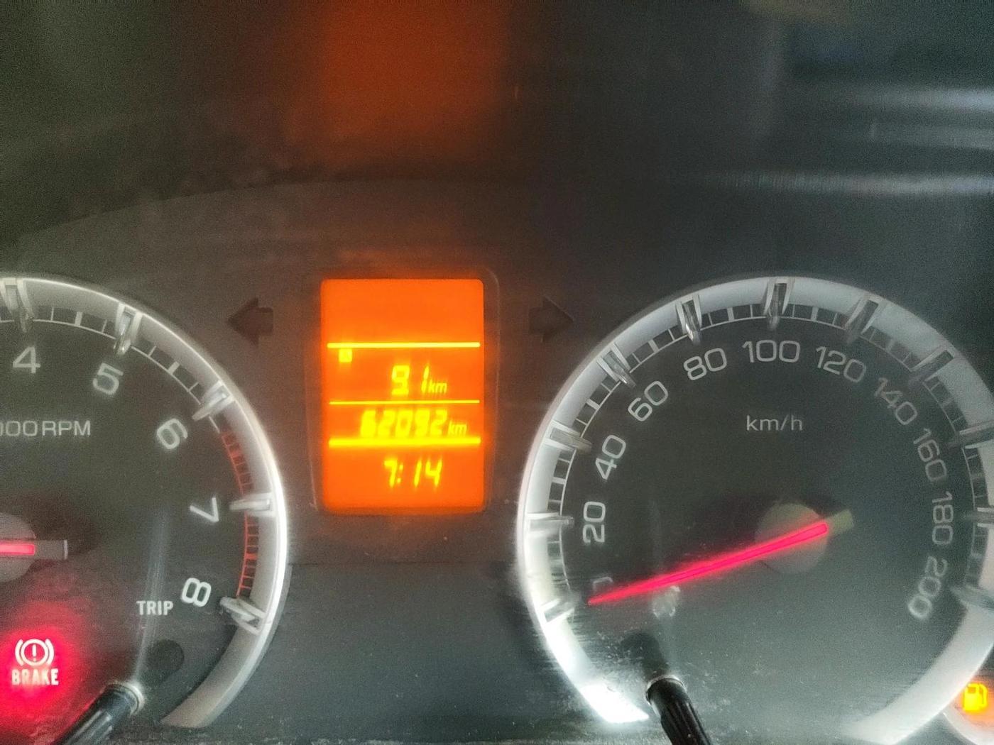 2013 Maruti Swift VXI, CNG, Manual, 62,092 km, interior